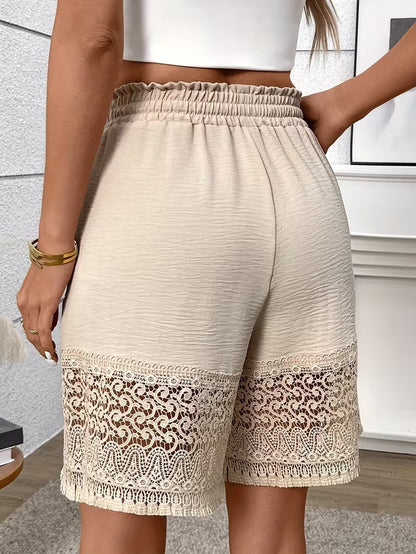 Women’s Lace-Trim Shorts